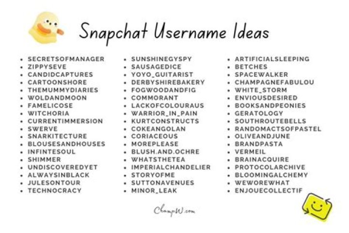 Unlocking the Secrets of Snapchat Usernames: How to Choose a Sexy Username