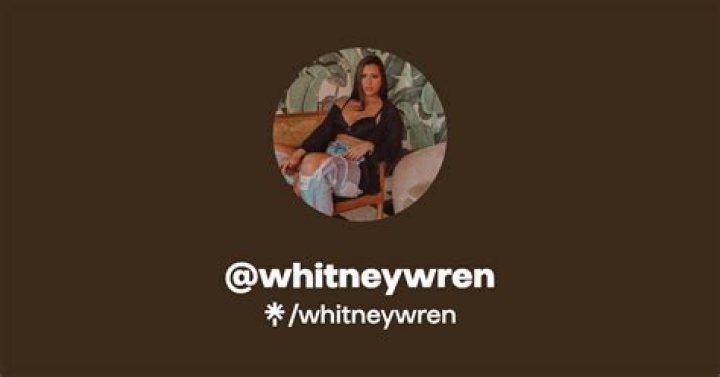 Unveiling the Truth: The Whitney Wren Leaked Video Saga